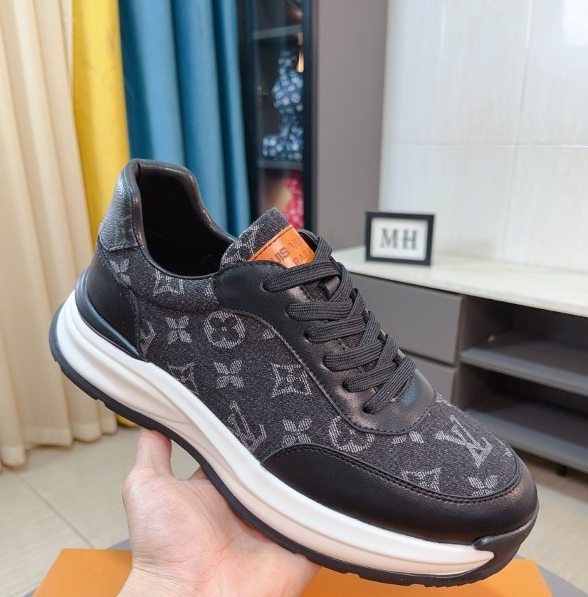 Louis Vuitton Monogram Low-Top Sneakers — front