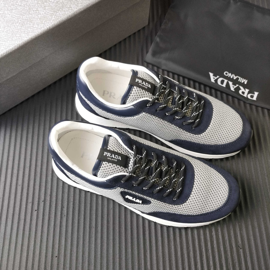Prada Mesh Low-Top Sneakers — front