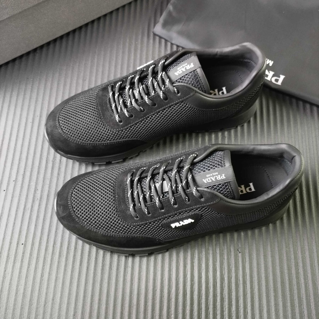 Prada Mesh Low-Top Sneakers — front