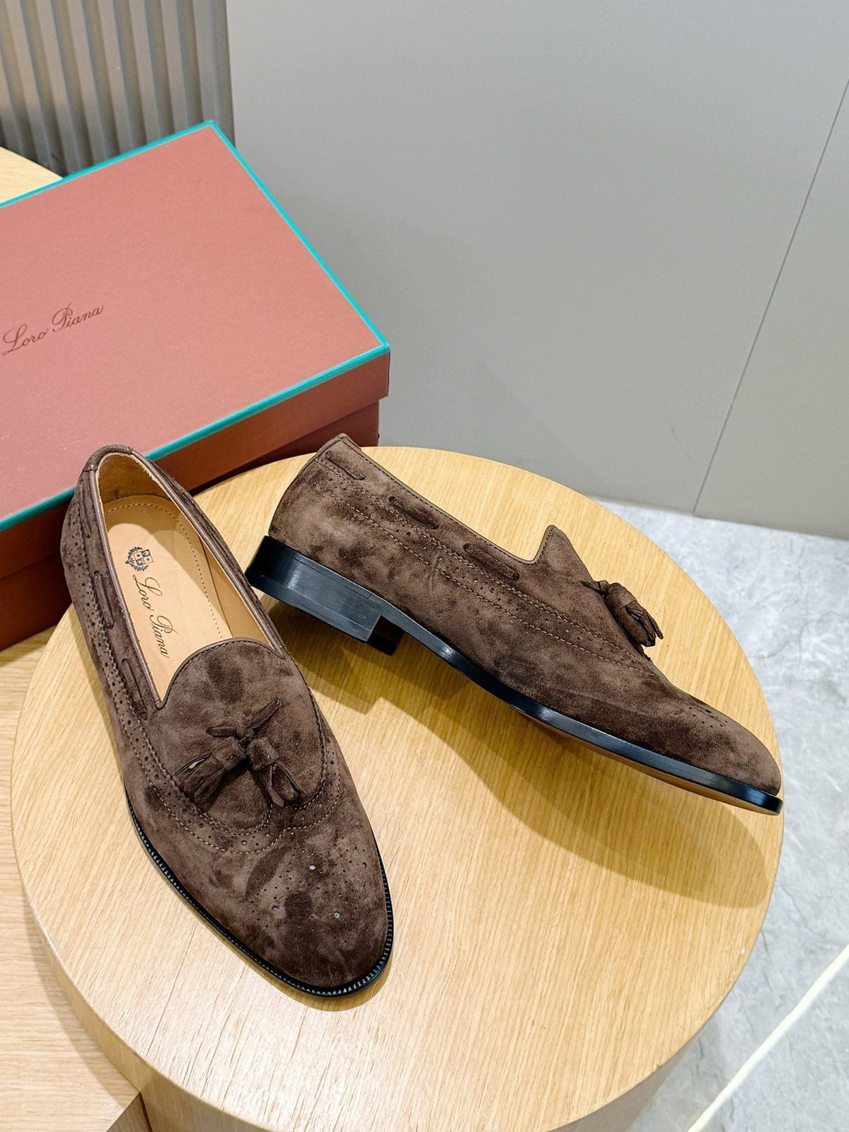 Loro Piana Tassel Loafers — front