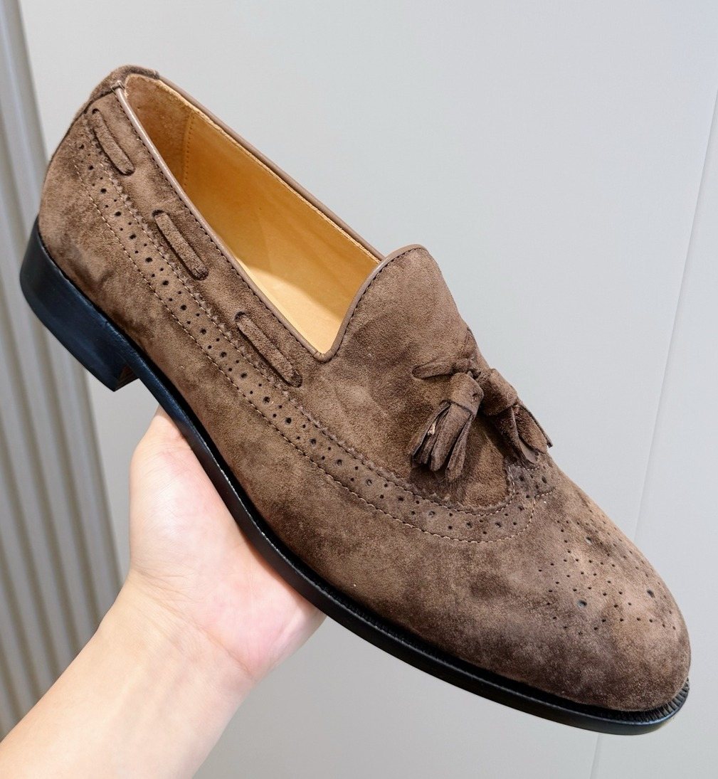 Loro Piana Tassel Loafers — front