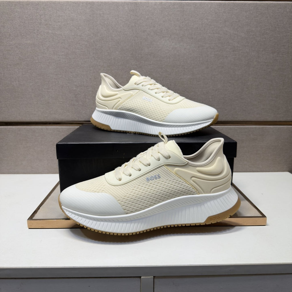 BOSS Mesh Panel Sneakers — model