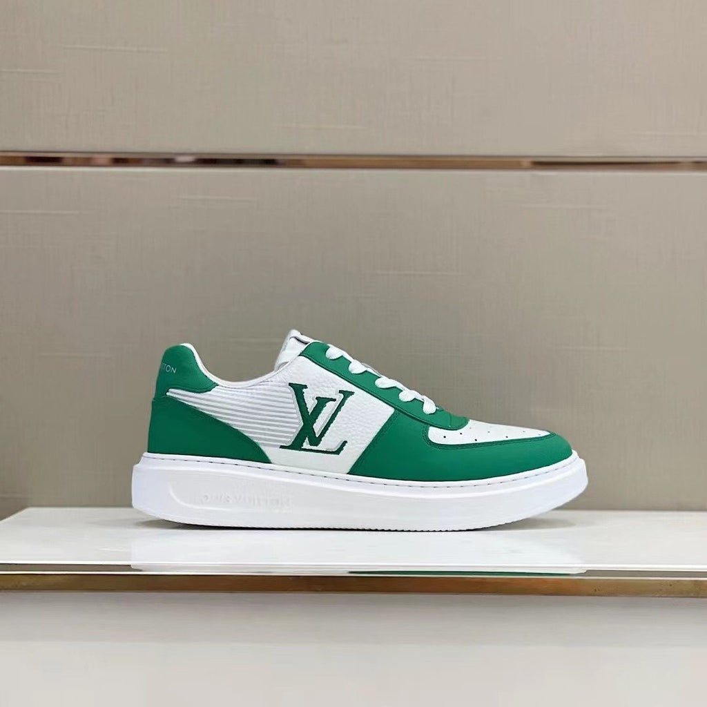 Louis Vuitton Side Lettering Low-Top Sneakers — front