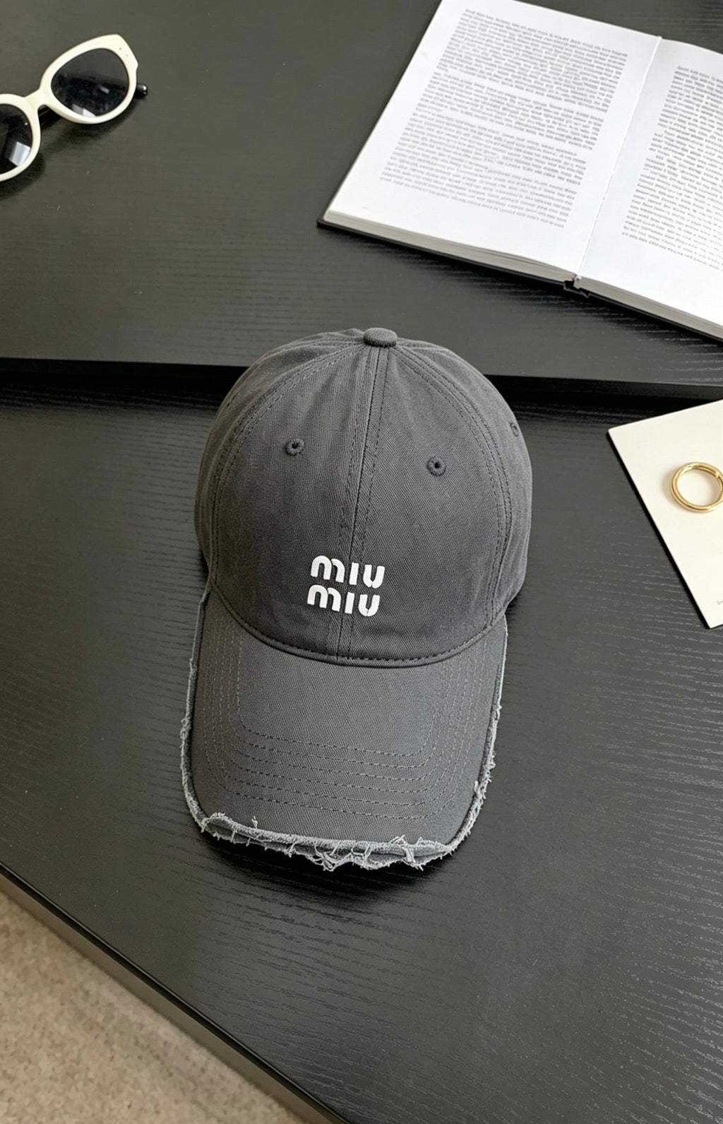 MIU MIU Classic Baseball Cap