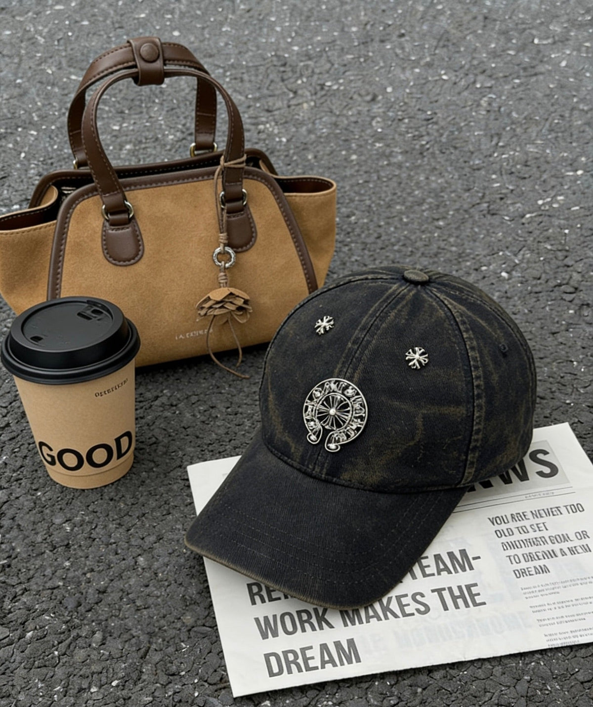 Chrome Hearts Vintage Washed Baseball Cap