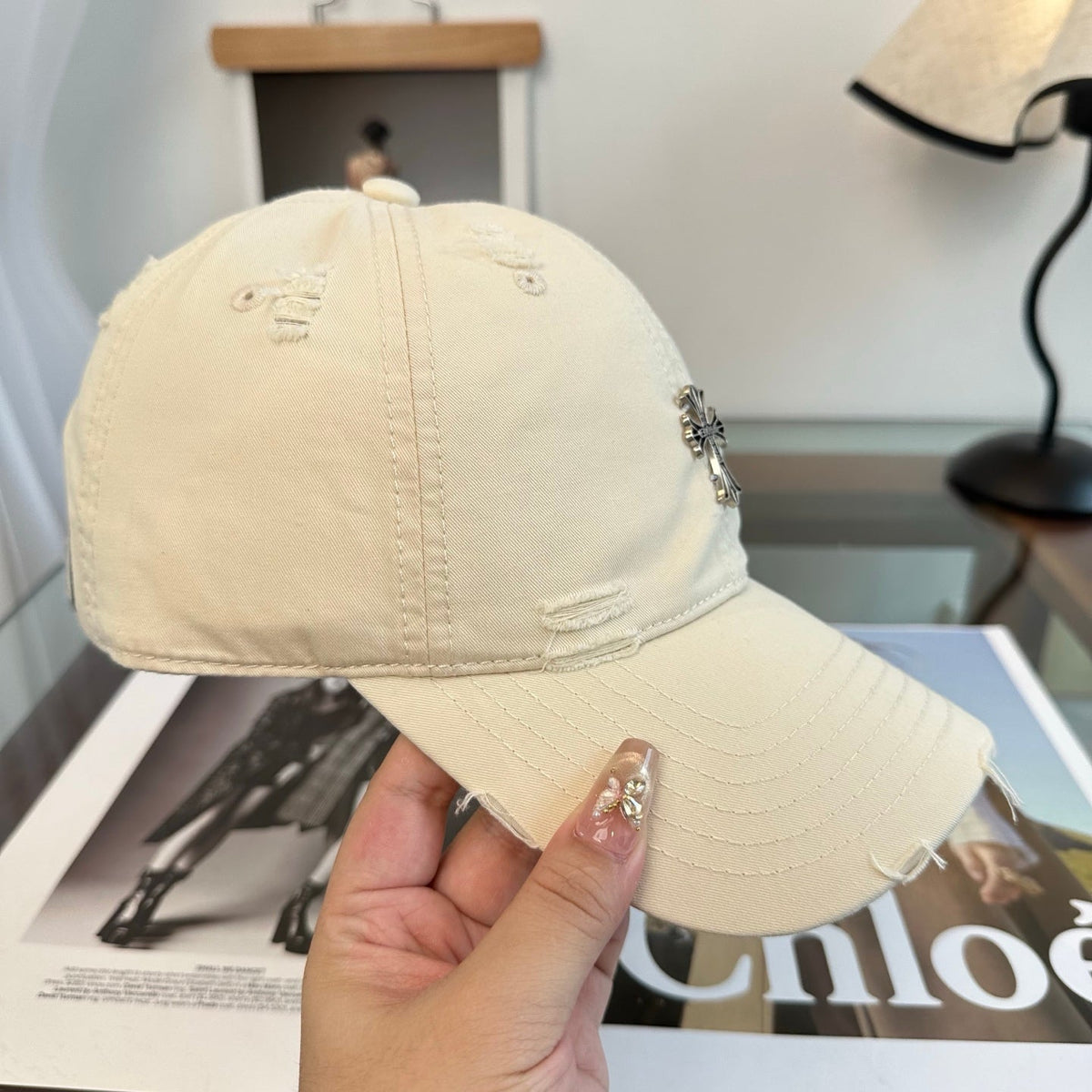 Chrome Hearts Cross Baseball Cap